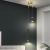 Starry Bedside Chandelier Light Luxury Creative Nordic Designer Sense 2022 New Simple Modern Bedroom Small Light