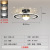 Ceiling Light Simple Modern Children's Room Light 2022 New Moon Starry Master Bedroom Study Lamp