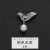 Summer Niche Design Internet Celebrity Clothes Accessories Temperament Collar Pin Pearl Brooch High-End Female Anti-Unwanted-Exposure Buckle