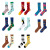 AB Socks New Couple Socks Combed Cotton Hand Sewing AB Cotton Socks Creative Cartoon Long Cotton Socks Multi-Color Optional