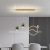 MIJIA Smart Long Chandelier Projection Restaurant Nordic Modern Minimalist Bar Lamp Xiao-I Voice Control