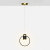 Modern Simple and Light Luxury Hanging Line Lamp Creative Net Red Star Air Top Bedside Small Droplight Designer Living Room Wall Light Bulb