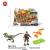 Foreign Trade New Product Children Dinosaur Set Simulation Animal Model Military Toy Set Creative Educational Toys