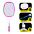 Cross-Border New Arrival Electric Shock Dual-Use Electric Mosquito Swatter Mosquito Killer Two-in-One USB Rechargeable Household Electric Mosquito Swatter Mosquito Killing Lamp