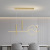 MIJIA Smart Long Chandelier Projection Restaurant Nordic Modern Minimalist Bar Lamp Xiao-I Voice Control