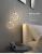 New Crystal Chandelier Bedside Light Luxury Living Room Cozy Bedroom Room Modern Small Long Suspension Wire Bar Internet Celebrity Lamps