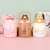 Cartoon Cute Children's Thermos Mug Female Student Office Worker Big Belly Cup with Strap Portable Couple Water Cup