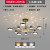 Factory for Living Room Chandelier 2021new Creative Star Air Top Internet Celebrity Dining-Room Lamp Nordic Light Luxury Bedroom Lamps