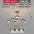 Factory for Living Room Chandelier 2021new Creative Star Air Top Internet Celebrity Dining-Room Lamp Nordic Light Luxury Bedroom Lamps
