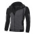 Foreign Trade Men's Clothing Multicolor Hoodie Men's Casual Sports Fake Two-Piece Zipper Hooded Sweaters Menswear