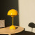 Danish Mushroom Bud Lamp Bedroom Bedside Ins Wind Charging Small Night Lamp Wedding Gift Led Vintage Ornament Table Lamp