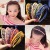 Toothed Non-Slip Headband Girl Rubber out Headband Face Wash Makeup Fixed Broken Hair Hair Pressing Hairpin Solid Color Simple