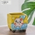New Square Control Stoneware Hand-Painted Panda Cute Cartoon Multi-Color Breathable with Feet Coarse Ceramic