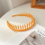 Toothed Non-Slip Headband Girl Rubber out Headband Face Wash Makeup Fixed Broken Hair Hair Pressing Hairpin Solid Color Simple