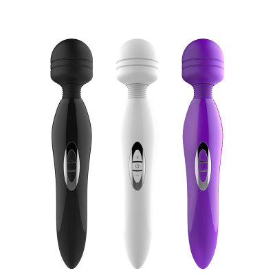 New Powerful Usb Charging 3-Speed 5-Frequency Massage Stick Female Female Yin Hoof Thorn Strong Shock Stick One Piece Dropshipping