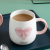 Sweet Heart Ceramic Cover Spoon Mug Office Coffee Cup Household Water Cup Gift Cup Couple's Cups