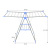 Wing Clothes Hanger Factory Clothes Hanger Floor Folding Outdoor Butterfly Drying Rack Factory Wholesale Air a Quilt Towel Rack