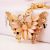 Creative Diamond Opal Butterfly Car Key Ring Women's Bag Bag Buckle Accessories Pendant Insect Key Chain
