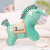 Epidemic Prevention Gift Plush Toy Creative Green Horse Pillow Holding Green Code Cartoon Green Horse Doll Keychain Pendant