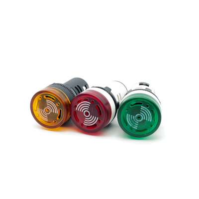 Buzzer AD16-22SM Red Green Yellow round