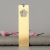 Bookmark Custom Metal Brass Light Plate Can Be Laser Sculpture Plus Logo Creative Chinese Style Brass Etching Bookmark