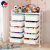 Children's Toy Storage-Shelf Baby Toy Storage Large Capacity Home Floor Storage Rack Multi-Layer Storage Organizer