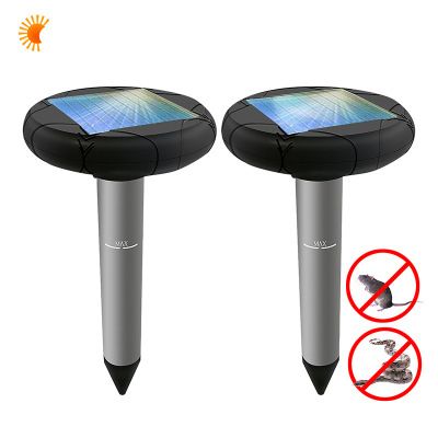 Foreign Trade New Solar Ultrasonic Mouse Repellent Snake Repellent Solar Insect Repellent Machine Solar-Powered Animal Repeller