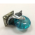  2Inch Color Transparent Flat Caster with Brake Furniture Casters Universal Wheel Plastic Wheel