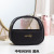 Net Red Cosmetic Bag Women's Large Capacity PVC Travel Small Transparent Semicircle Portable Ins Style Wash Bag Buggy Bag