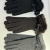 A Pair of Cashmere Rabbit Fur Mouth Single Layer Gloves