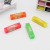 PVC Material Fluorescent Jelly 4 Color Transparent Strip Square Eraser Learning Stationery Office Supplies One Piece Dropshipping