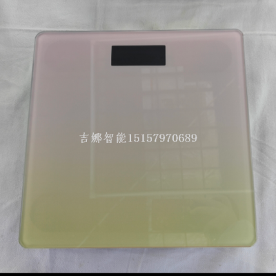 2018jb Candy Color Gradient Good-looking Household Weight Scale Body Scale Manufacturers Customize All Kinds of Weighing Instruments