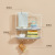 Iron ABS Punch-Free Double Layer Sink Storage Shelf Hanging and Sticky Kitchen Bathroom Storage Rack TikTok Fast Hand