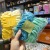 50-Piece Girl Gradient Hair Rope Seamless Hairband Children's Colorful High Elastic Towel Ring Candy-Colored Hair Rope