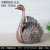 New Creative Live-Streaming Supply Metal Plating Color Swan Ashtray One Piece Dropshipping Spot Goods Decorations