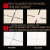Tile Cross-Type Clasp 1mm-8mm Plastic Tile Cross Seam Locator Tile Fixing Clip