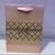 New White Card Plaid Gift Bag Four-Color Bow Handbag Holiday Supplies Bag