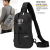 Outdoor Fashion Travel Backpack Men's Multifunctional USB Charging Chest Bag Single Shoulder Crossbody Bag