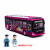 Large Simulation Model 1:42 Alloy Airport Bus New Energy Bus Light Sound Effect Children's Toys