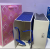 New Single-Sided White Card Gilding Gift Bag Four-Color Plaid 210G Paper Bag Handbag Holiday Supplies Bag