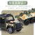 Children's Toy Metal Car Set Simulation Military Tank Warrior Armored Car Aircraft Model Six Gifts for Men