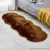 Irregular Mat Long Wool-like Wool Sofa and Carpet Decorative Bay Window Living Room Bedside Bedroom rug Fish-Shaped