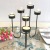 Iron Candlestick Style Candle Holder Light Luxury Ins Romantic Candlelight Dinner Wedding Birthday Western Food Decoration Home Ornament