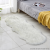 Plush Foot Sofa Living Room Bedroom Bedside Carpet Shaped Wool-like Floor Mat Decoration Window Cushion Floor rug