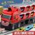 Children's Toy Deformation Catapult Truck Alloy Car Model Folding Storage Truck Boy Deformation Hanging Truck