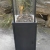 Outdoor Mobile Heater with Flame Stone Beautiful and Beautiful