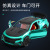 Children's 1:32 off-Road Metal Car Sound and Light Double Door Sports Car Model Alloy Power Control Car Simulation Toy Car