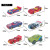 Alloy Car Model Simulation Racing Car Children's Toy 1:64 Car Portable Stroller TikTok Same Style Wholesale