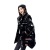 Winter Bright Surface Colorful Wash-Free Down Jacket Women's New Korean Style Online Influencer Fashion Loose Printed Mid-Length Coat