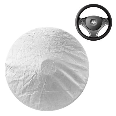 Sun Cover Car Steering Wheel Cover Steering Wheel Cover Visor Sun Gear Sunshade Silver-Coated Cloth Sun Block